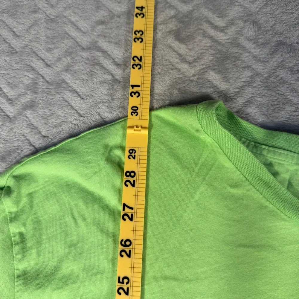 Vintage Polo Ralph Lauren T Shirt XXL Green Crew Neck Tee Cotton Pony Logo Y2K